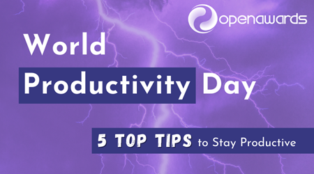 Open Awards - 5 Top Tips to Stay Productive (1)