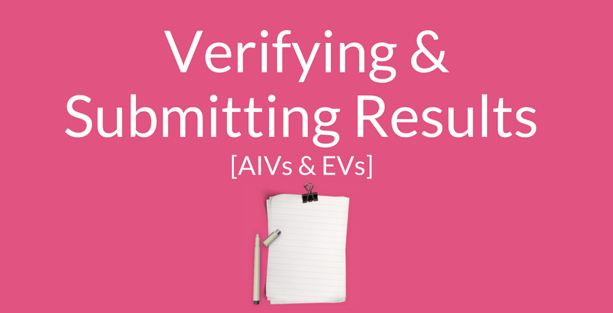 Verifying and Supporting Results Supporting Image (pink)