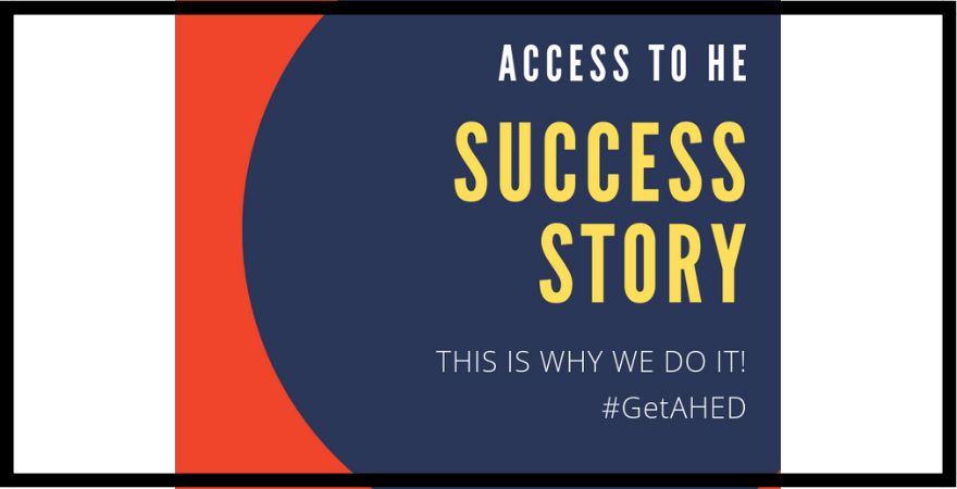 Access to HE Success Story – Chris’ Journey