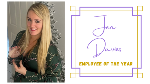 Jen Davies - Open Awards Employee of the Year